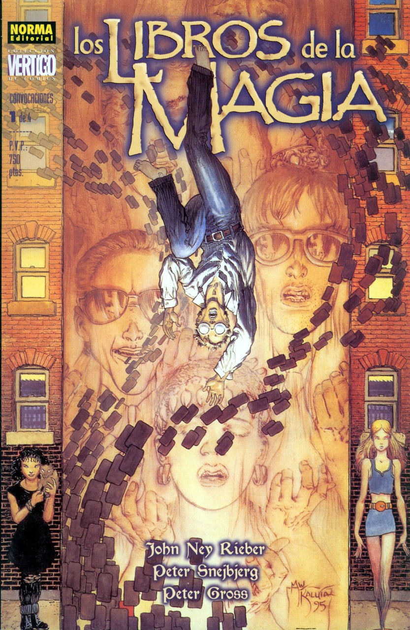 Portada ampliada de los LIBROS de la MAGIA