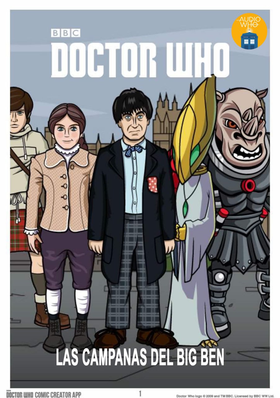 Portada ampliada de DOCTOR WHO