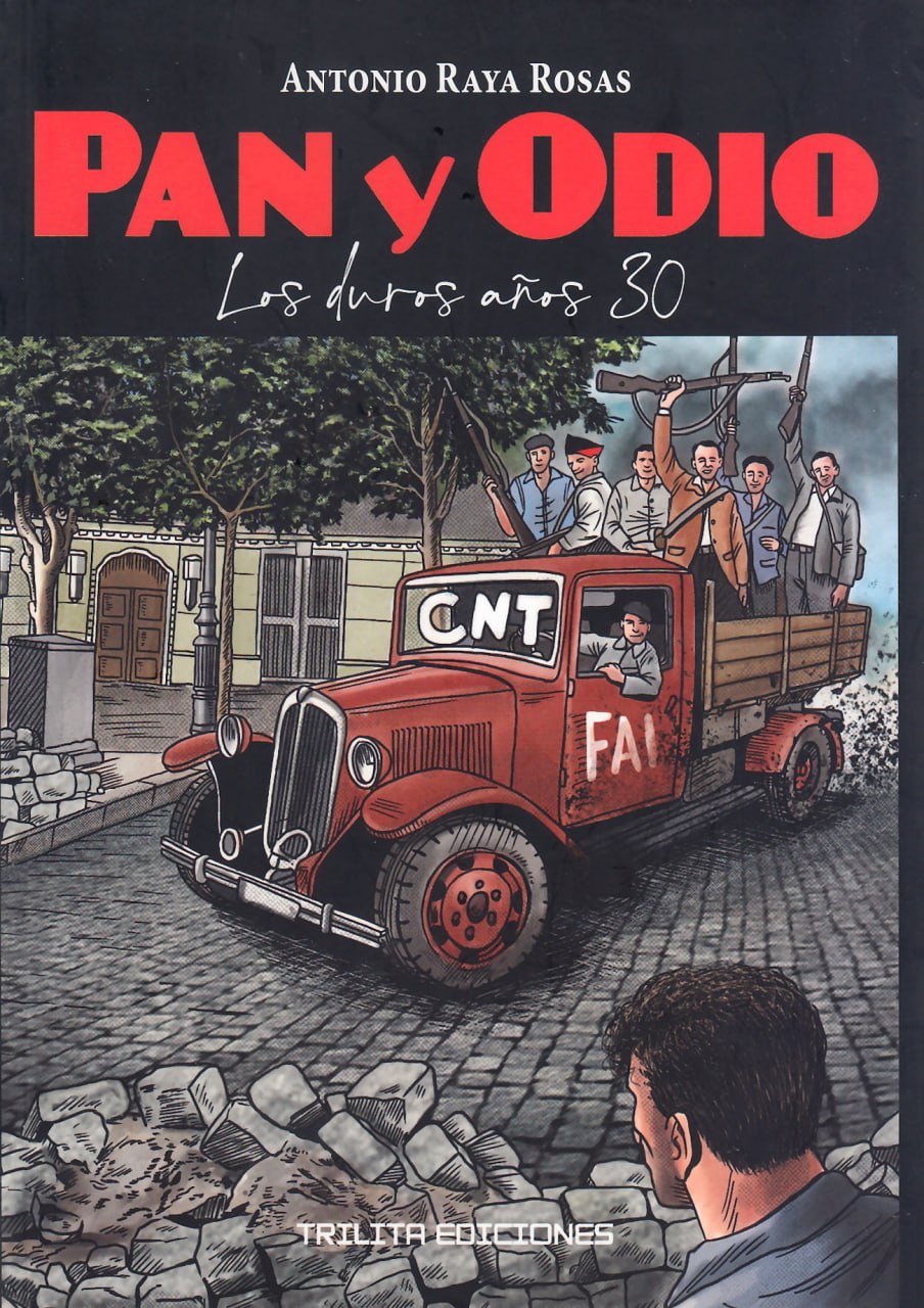 Portada ampliada de PAN y ODIO Los duros años 30