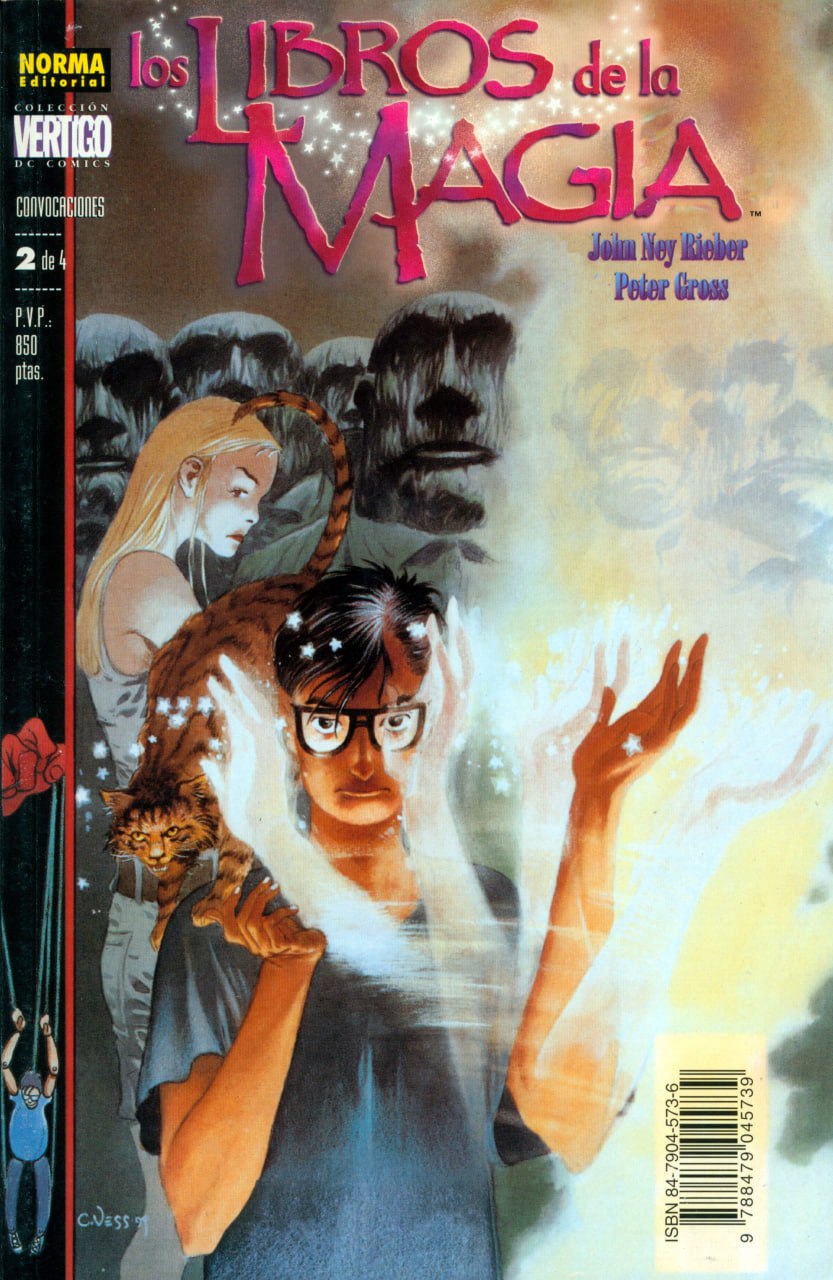 Portada ampliada de los LIBROS de la MAGIA
