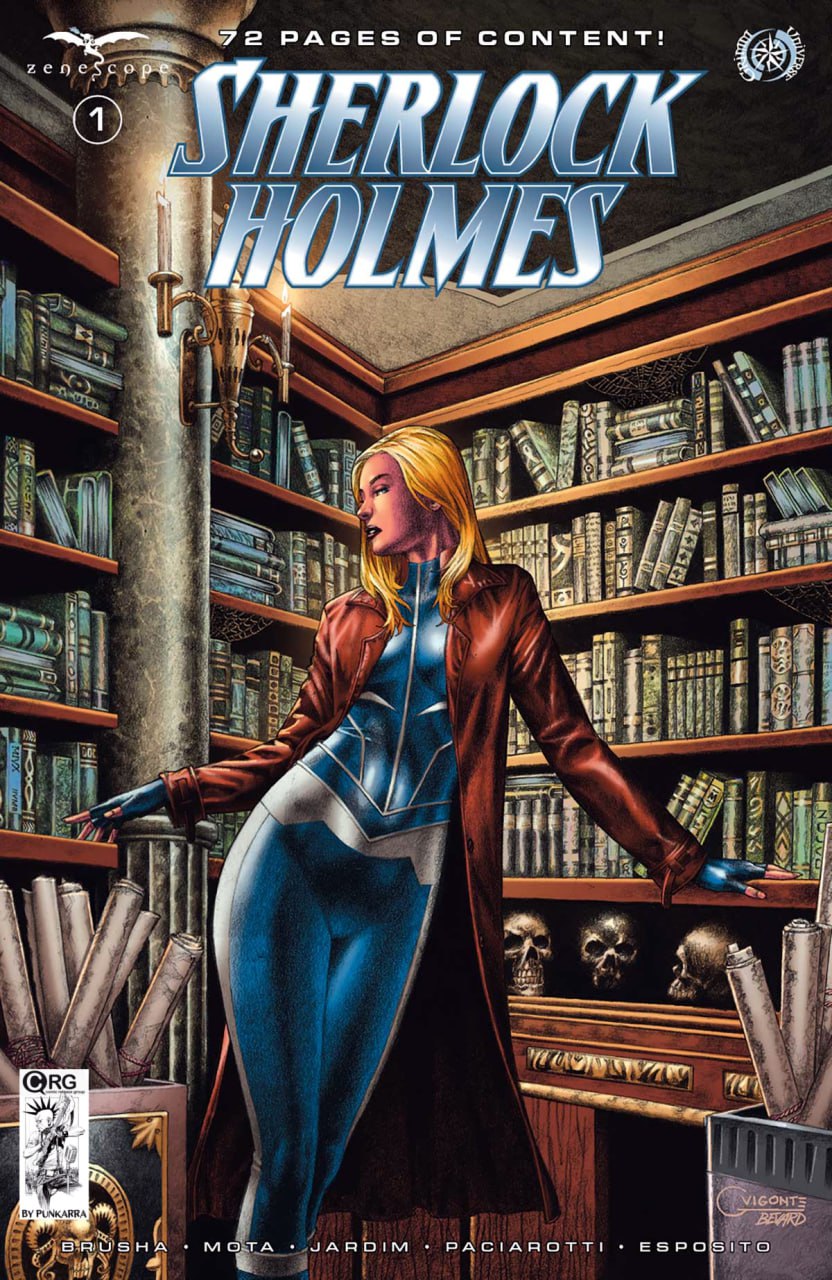Portada ampliada de SHERLOCK HOLMES