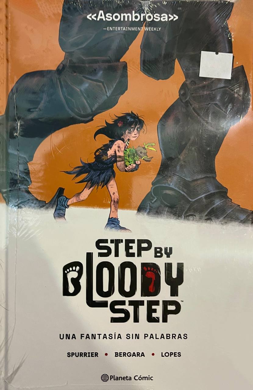 Portada ampliada de Step by Bloody Step