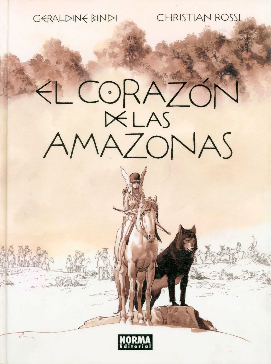 Portada ampliada de El Corazón de las Amazonas