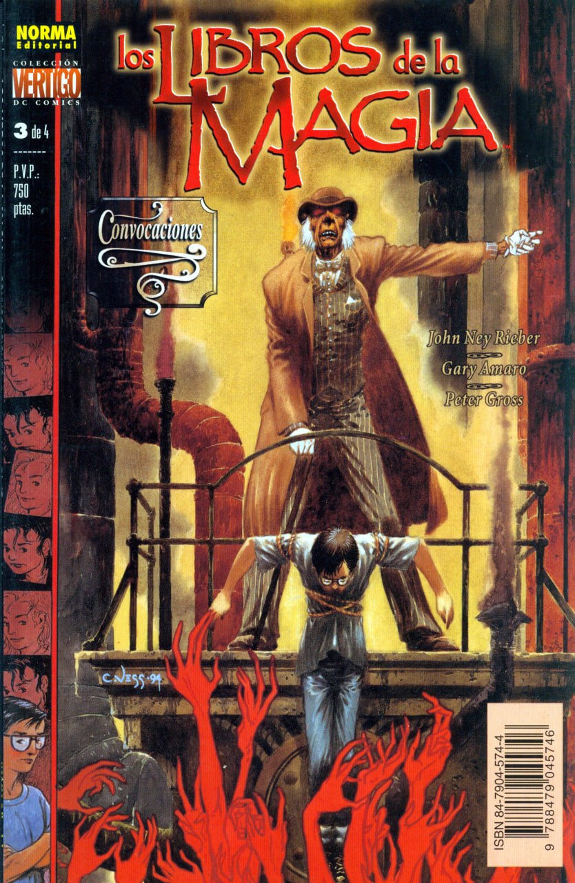 Portada ampliada de los Libros de la Magia