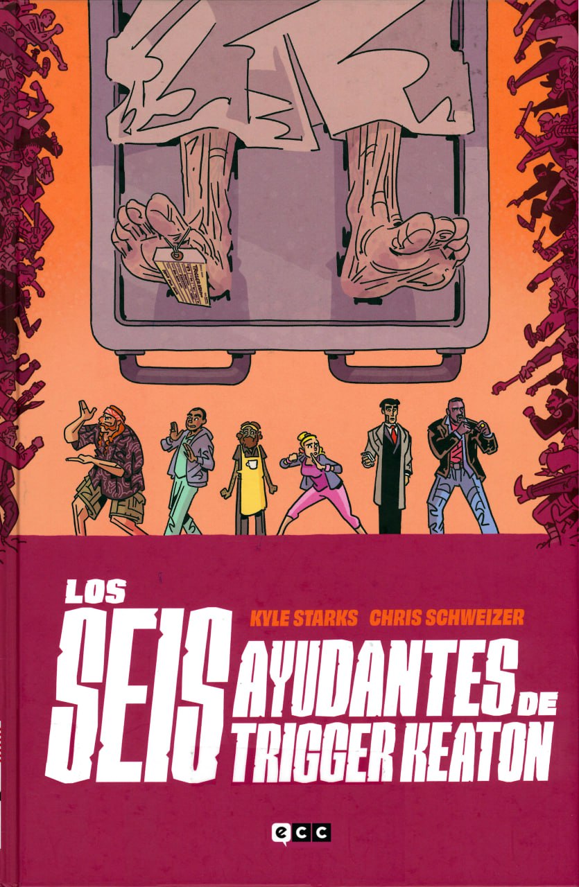 Portada ampliada de LOS SEIS AYUDANTES DE TRIGGER KEATON