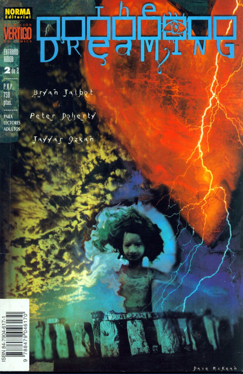Portada ampliada de The Dreaming