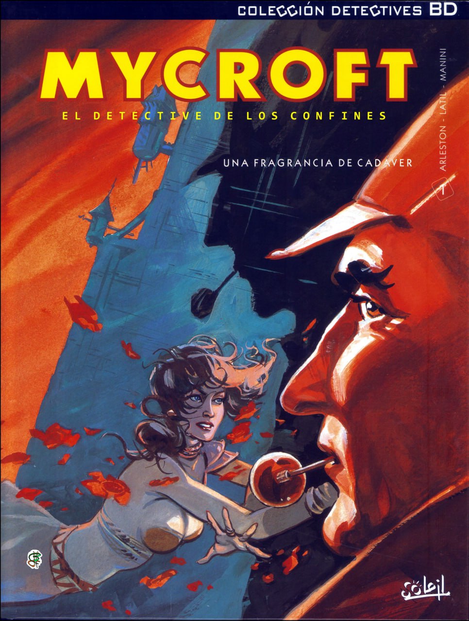 Portada ampliada de MYCROFT EL DETECTIVE DE LOS CONFINES