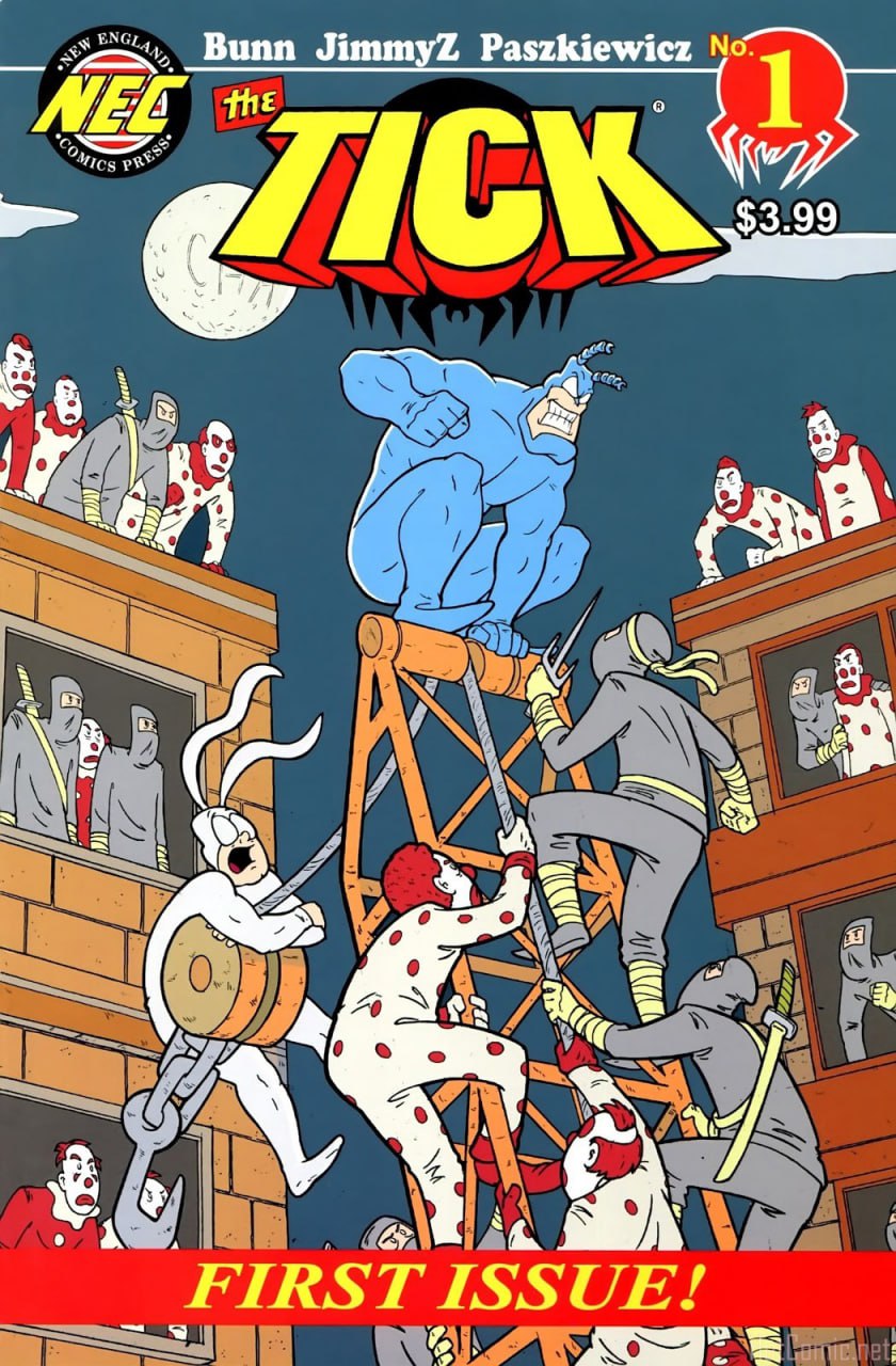 Portada ampliada de The Tick