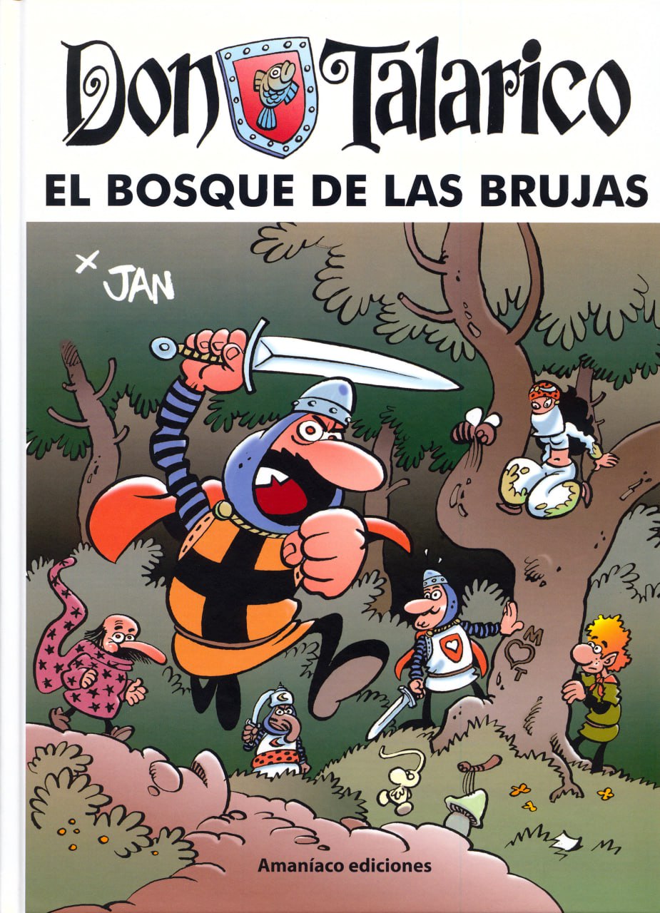 Portada ampliada de Don Talarico EL BOSQUE DE LAS BRUJAS