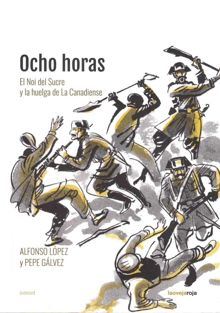 Portada ampliada de Ocho horas