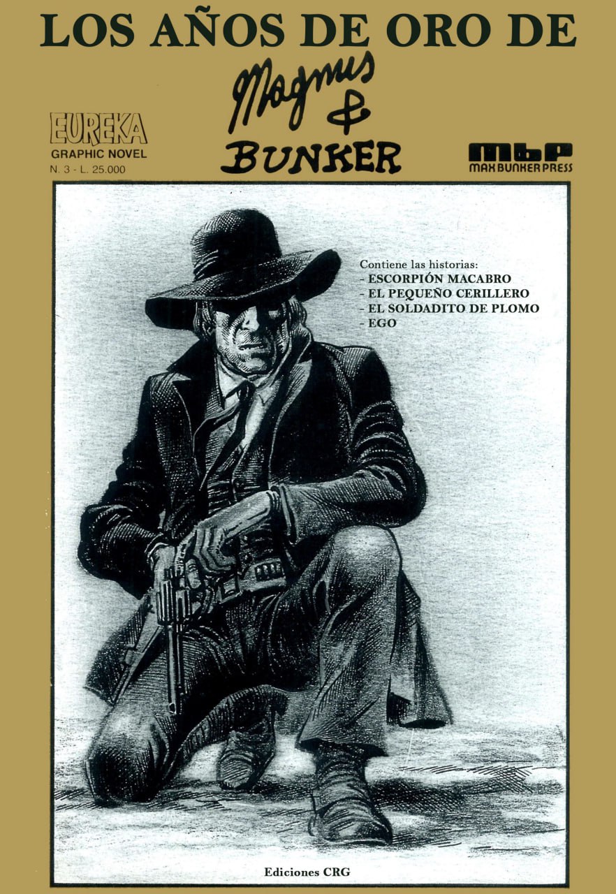 Portada ampliada de LOS AÑOS DE ORO DE Magnus & BUNKER