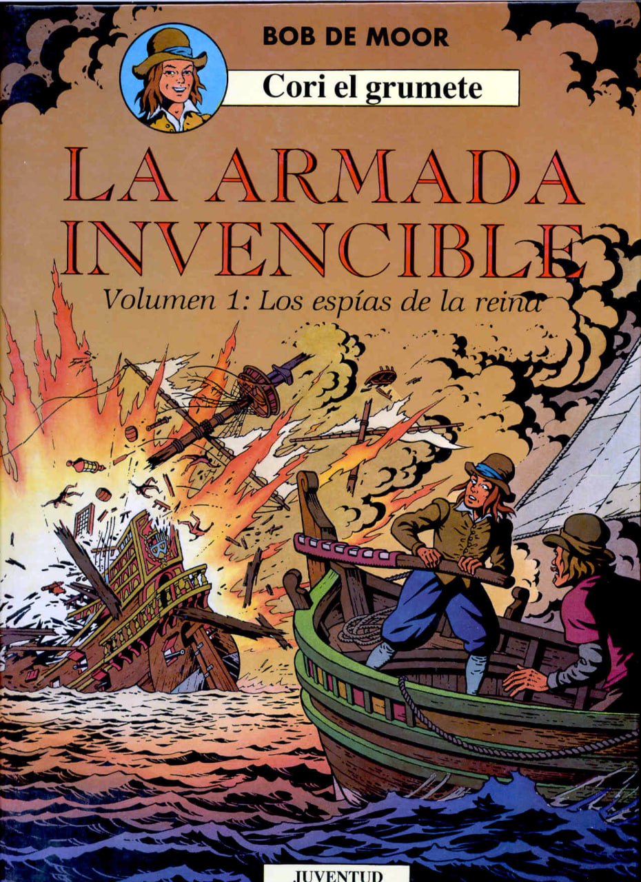 Portada ampliada de LA ARMADA INVENCIBLE