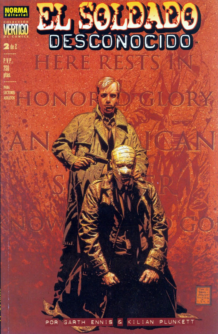 Portada ampliada de EL SOLDADO DESCONOCIDO