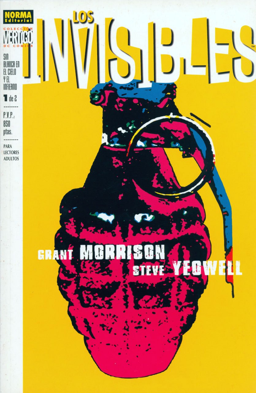 Portada ampliada de LOS INVISIBLES