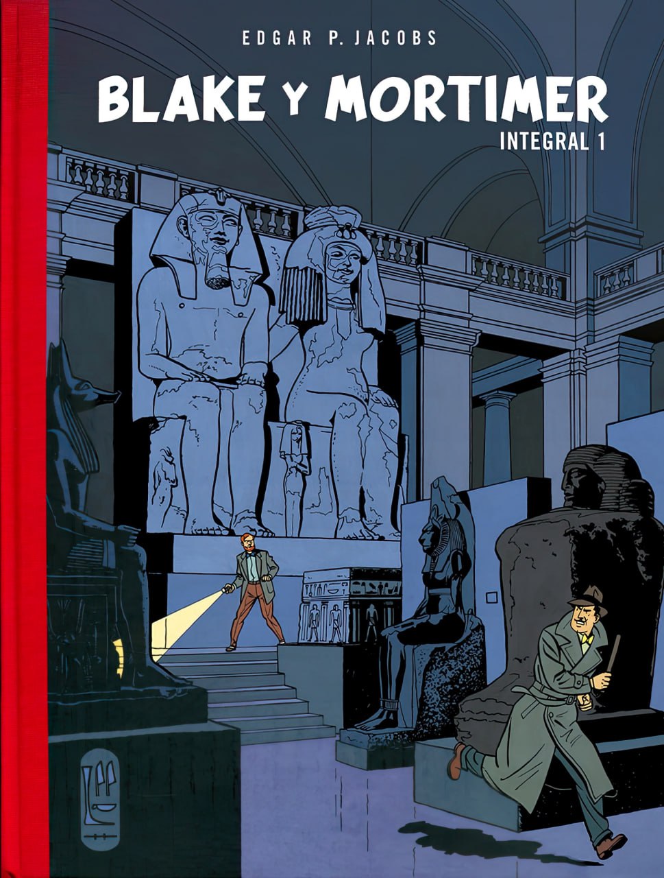 Portada ampliada de BLAKE Y MORTIMER INTEGRAL 1
