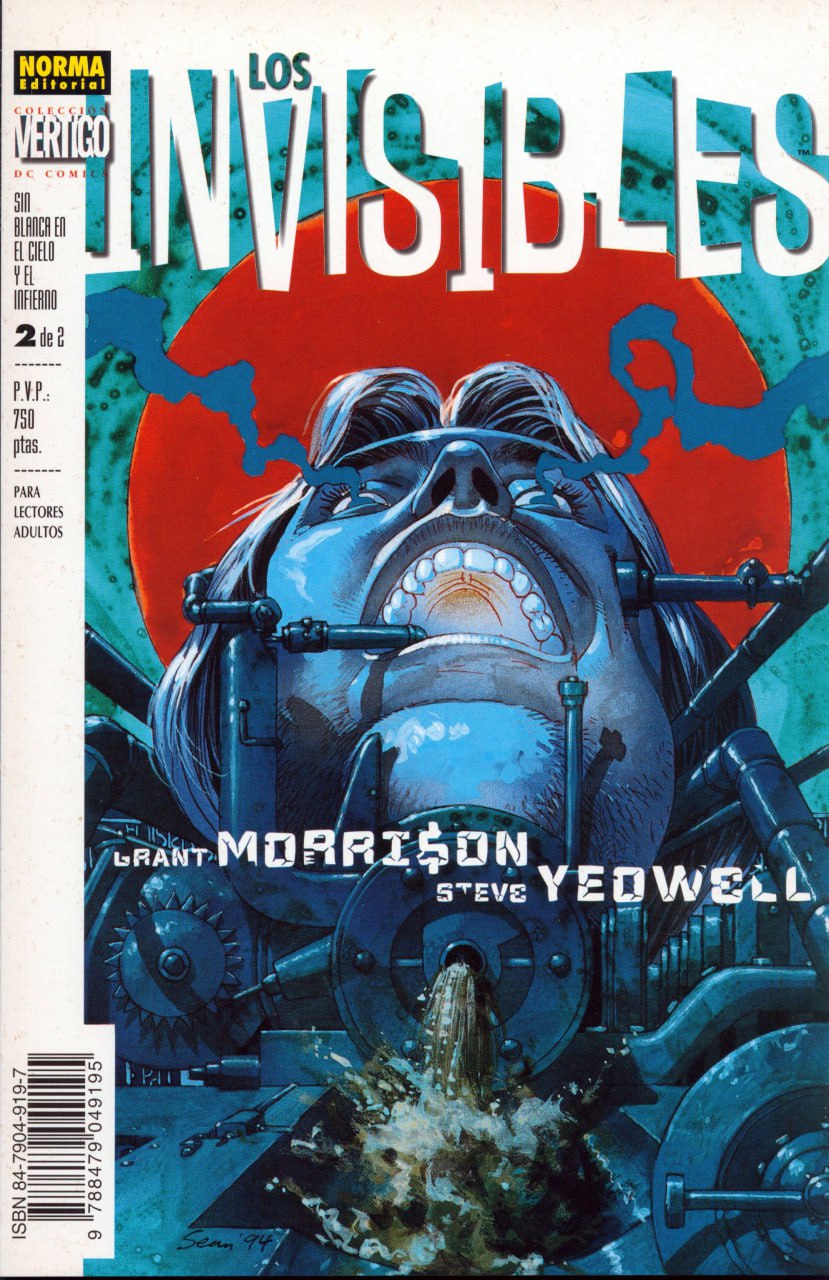 Portada ampliada de LOS INVISIBLES