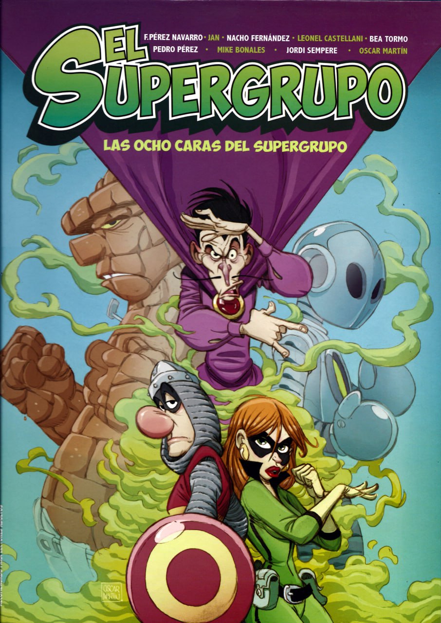 Portada ampliada de EL SUPERGRUPO