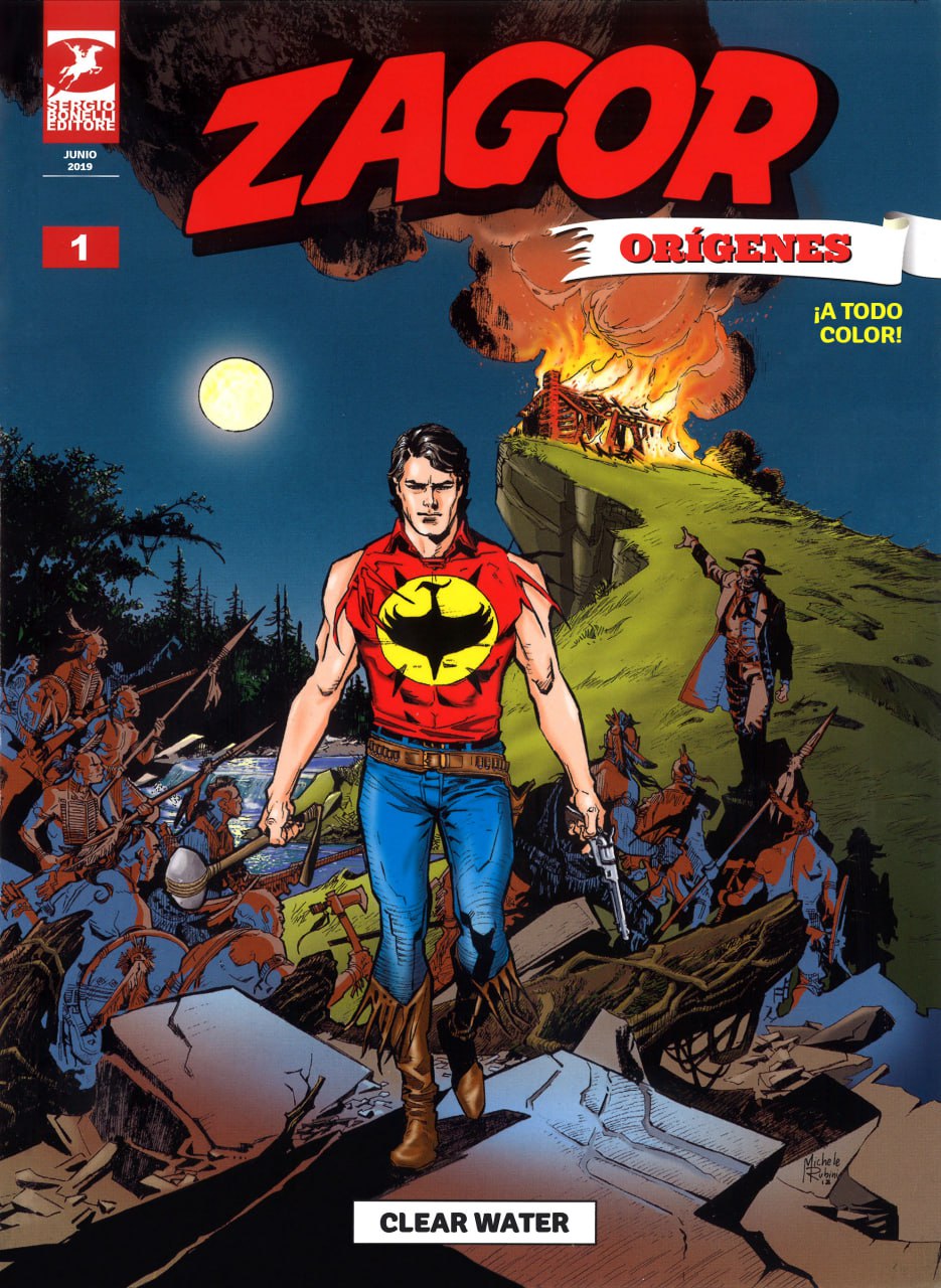 Portada ampliada de ZAGOR ORÍGENES