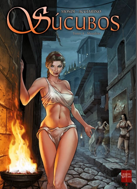 Portada ampliada de Súcubos