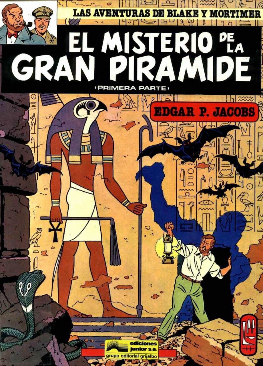 Portada ampliada de EL MISTERIO de la GRAN PIRÁMIDE