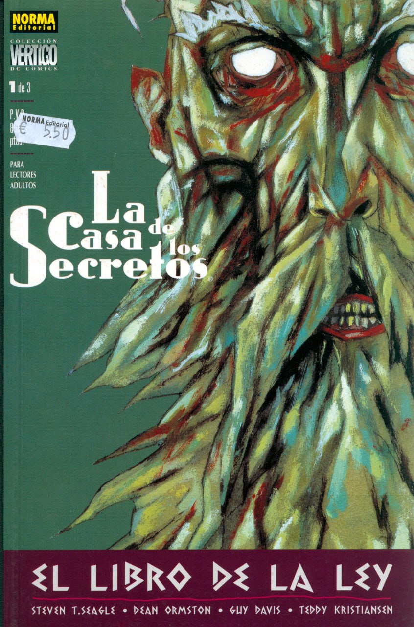 Portada ampliada de La casa de los secretos