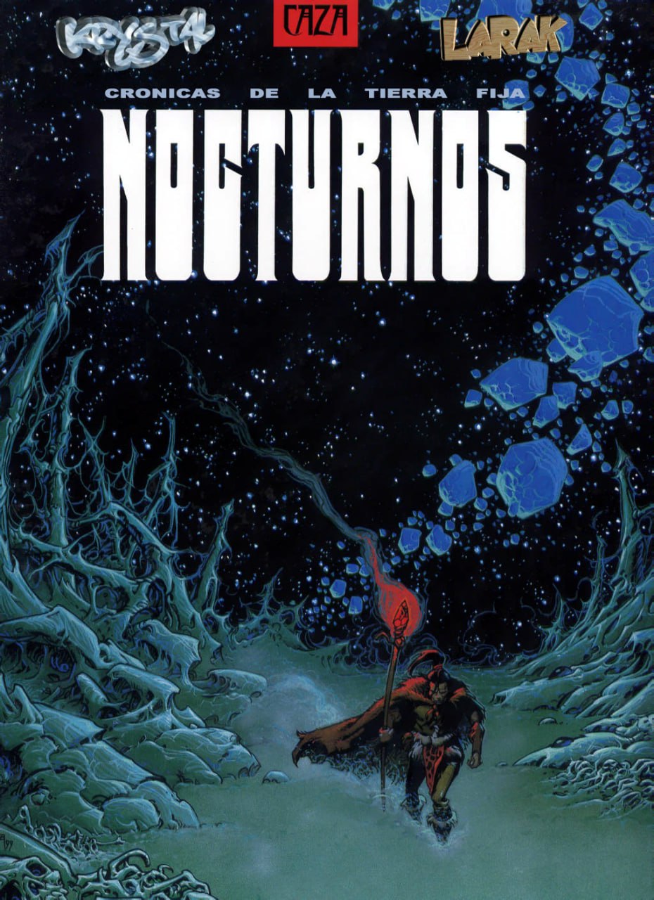 Portada ampliada de Nocturnos