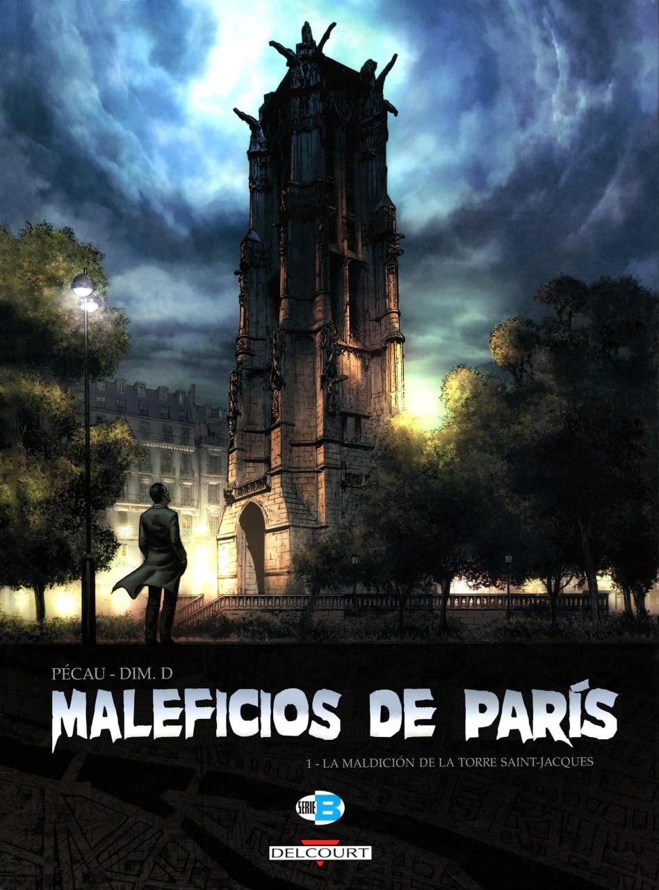 Portada ampliada de Maleficios de París