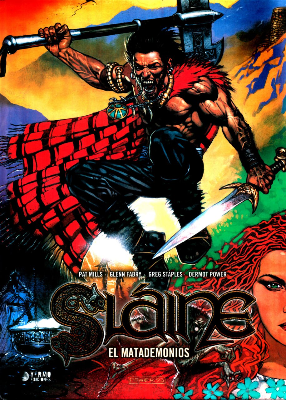 Portada ampliada de Sláine