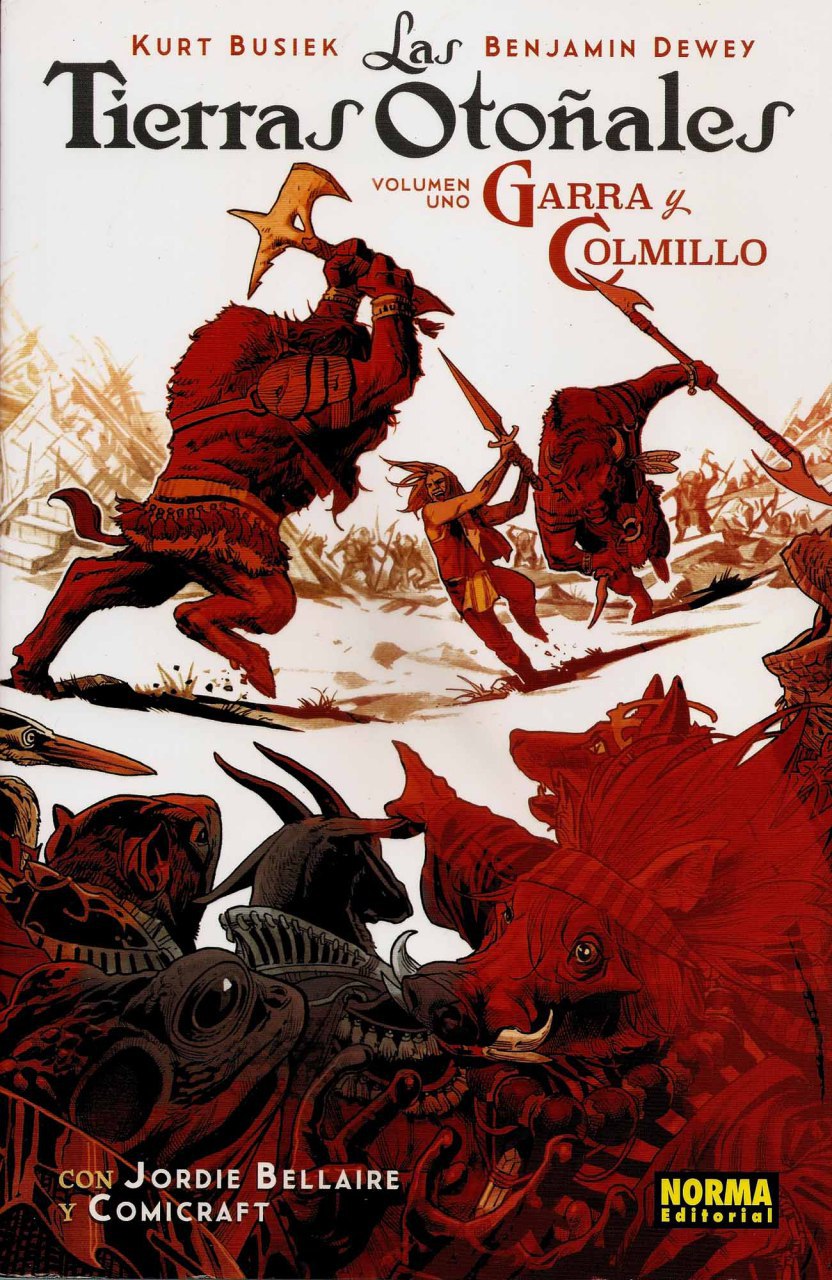 Portada ampliada de Tierras Otoñales