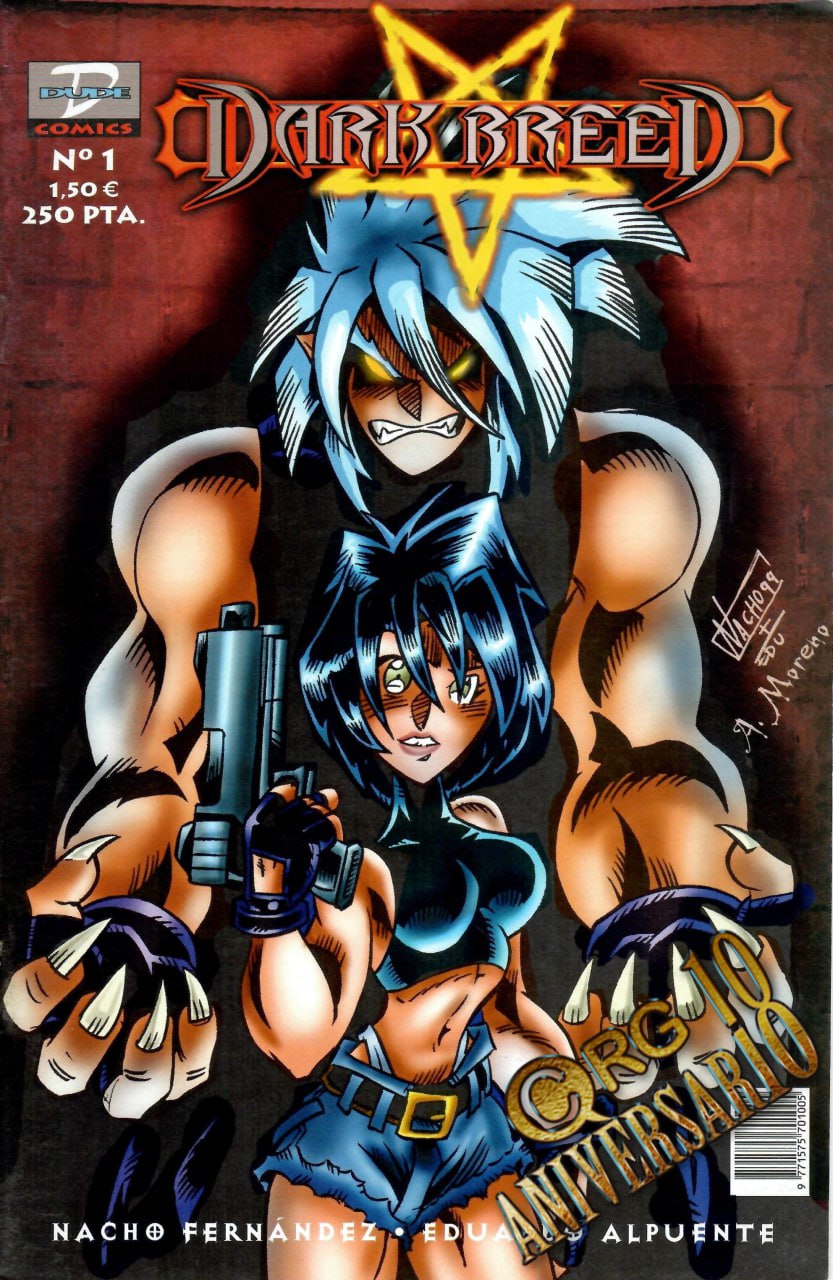Portada ampliada de Dark Breed