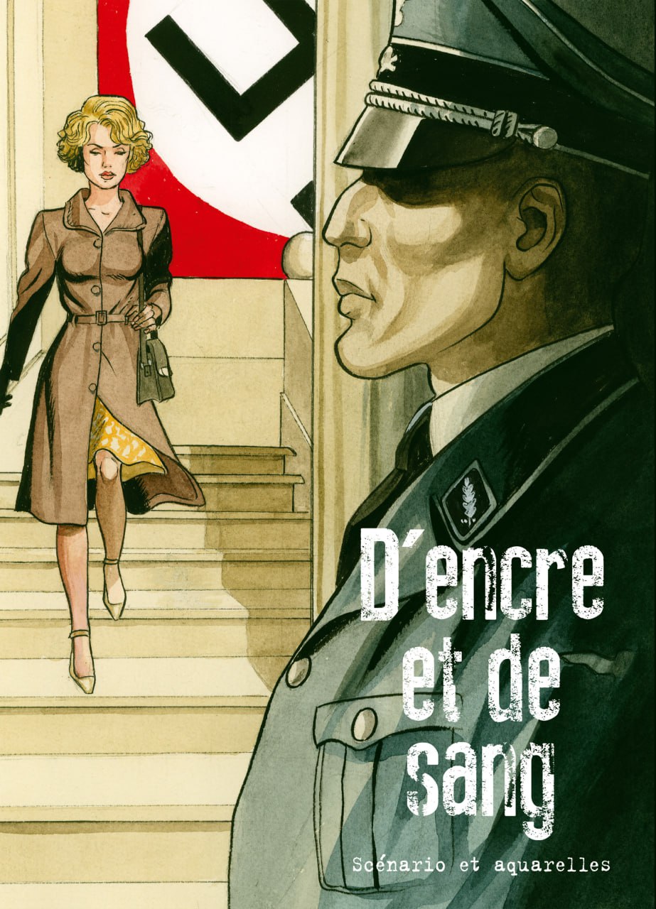 Portada ampliada de D'encre et de sang