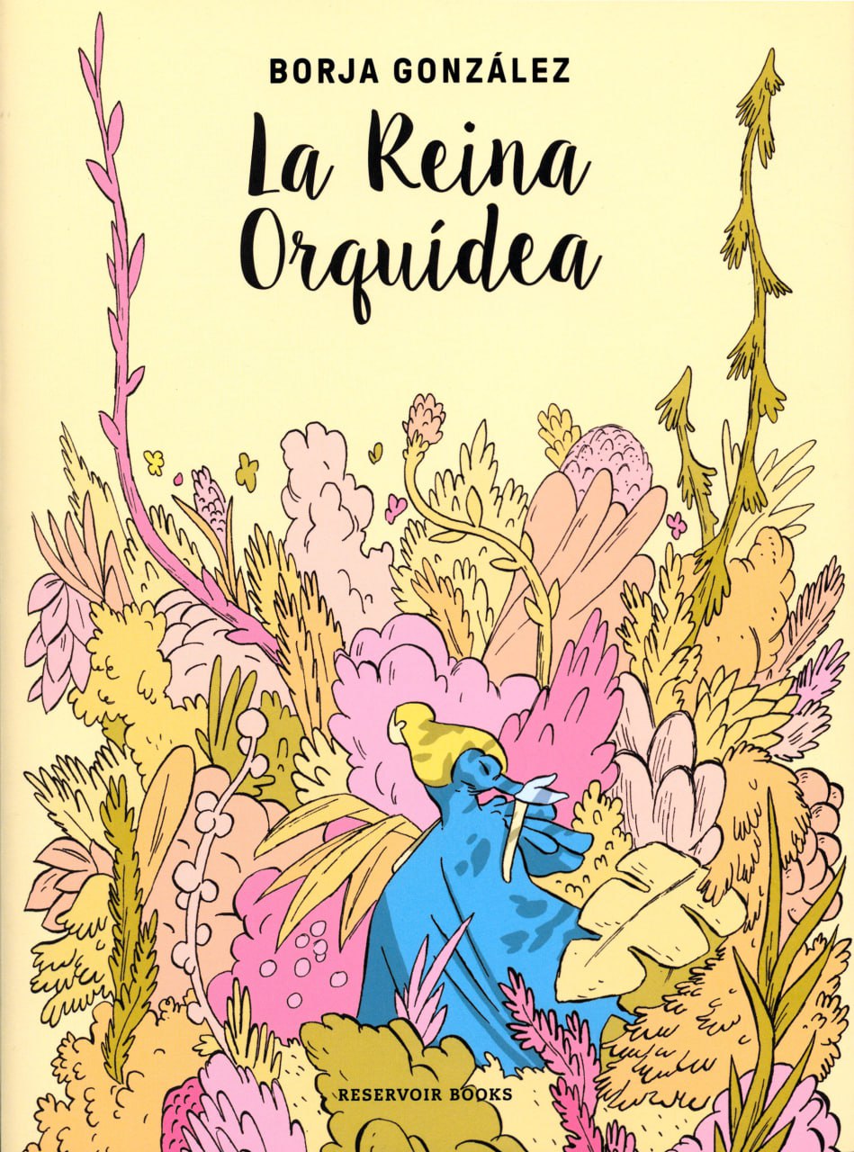 Portada ampliada de La Reina Orquídea