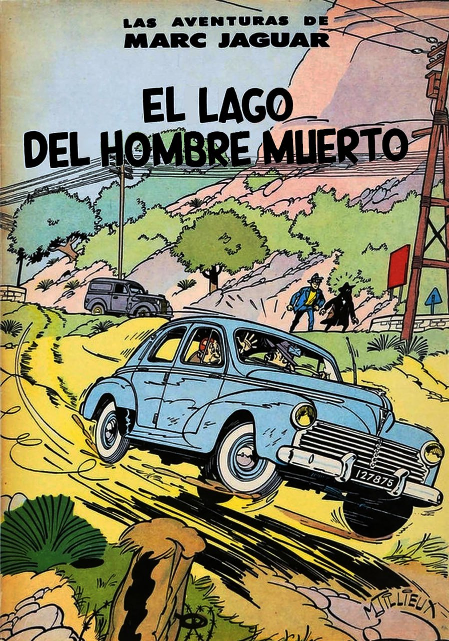 Portada ampliada de EL LAGO DEL HOMBRE MUERTO
