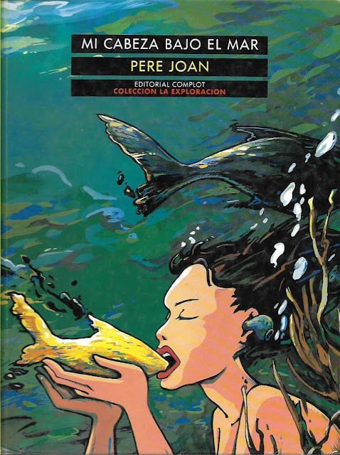 Portada ampliada de MI CABEZA BAJO EL MAR