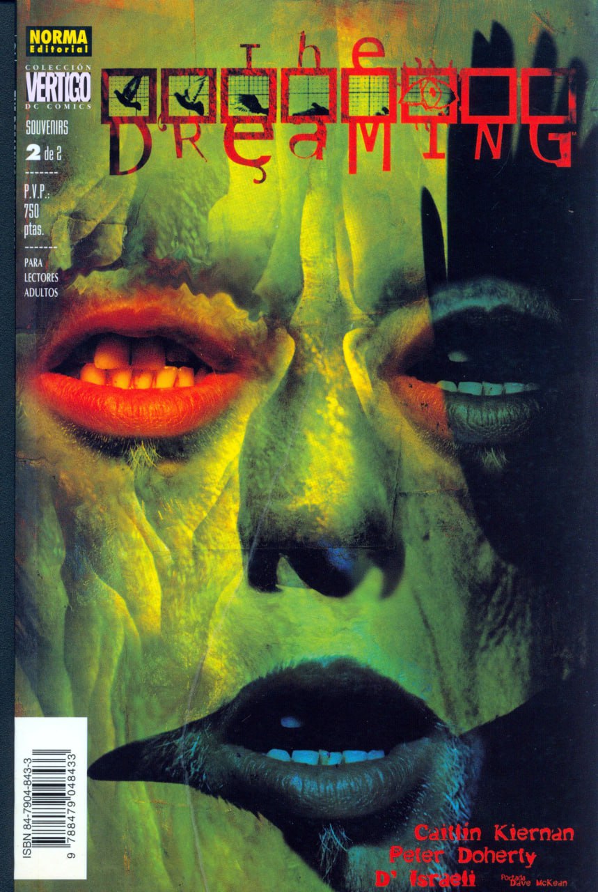 Portada ampliada de The Dreaming