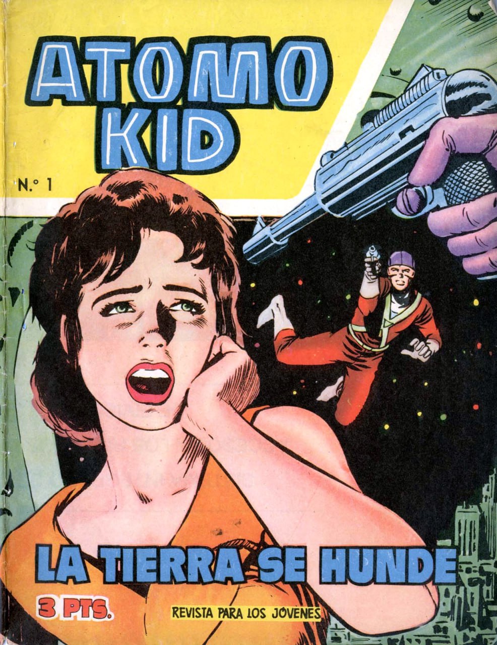 Portada ampliada de ATOMO KID