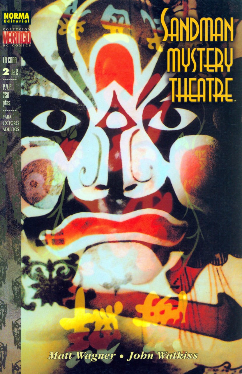 Portada ampliada de SANDMAN MYSTERY THEATRE