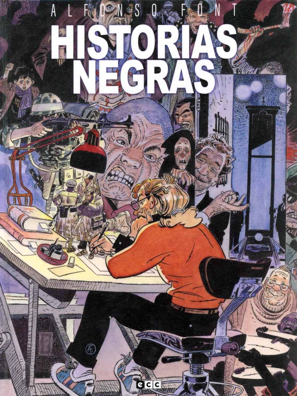 Portada ampliada de HISTORIAS NEGRAS