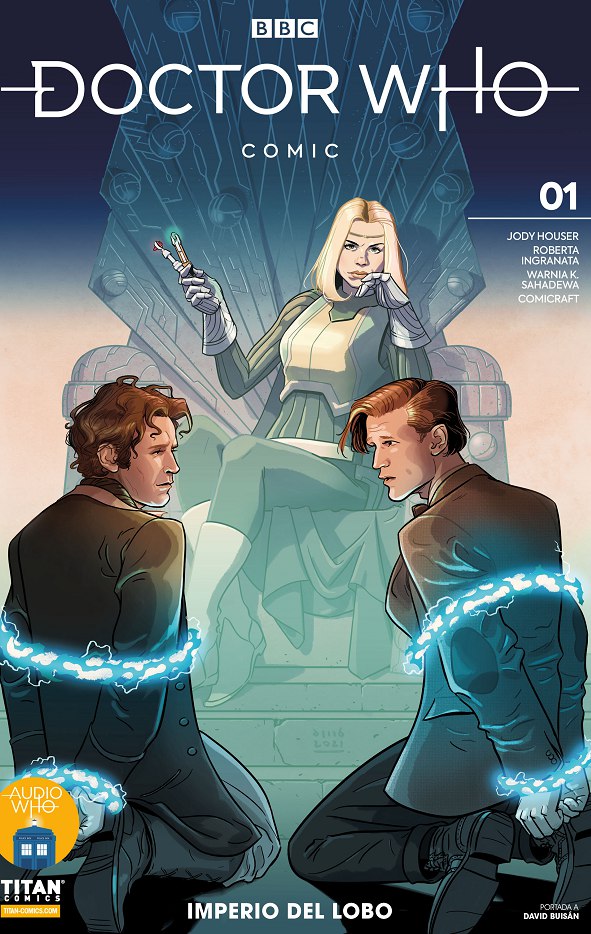 Portada ampliada de DOCTOR WHO COMIC