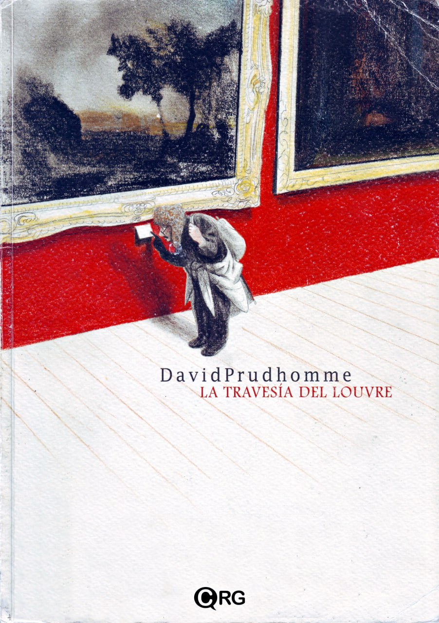 Portada ampliada de LA TRAVESÍA DEL LOUVRE