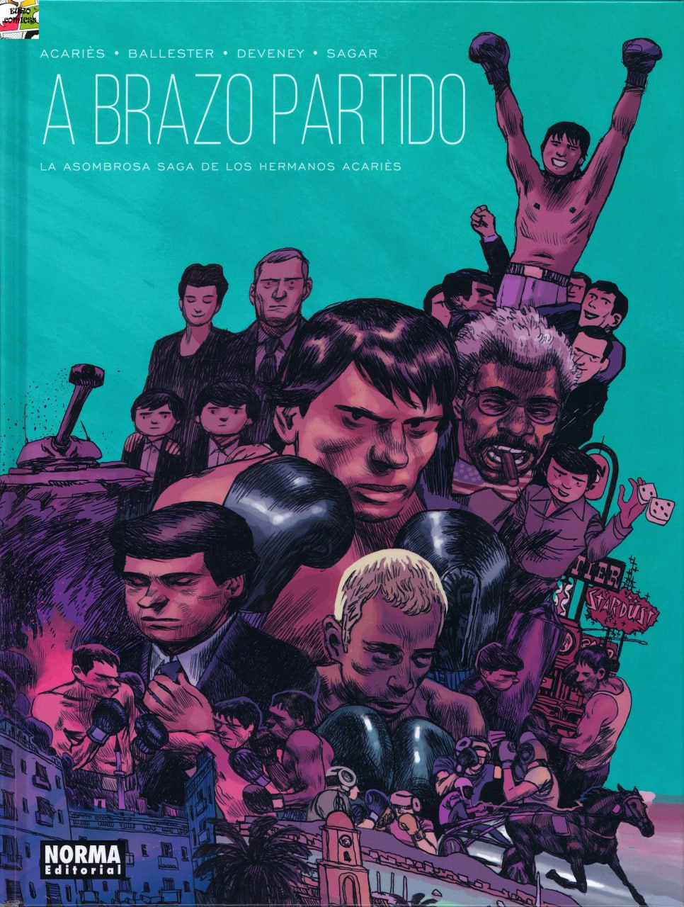 Portada ampliada de A BRAZO PARTIDO