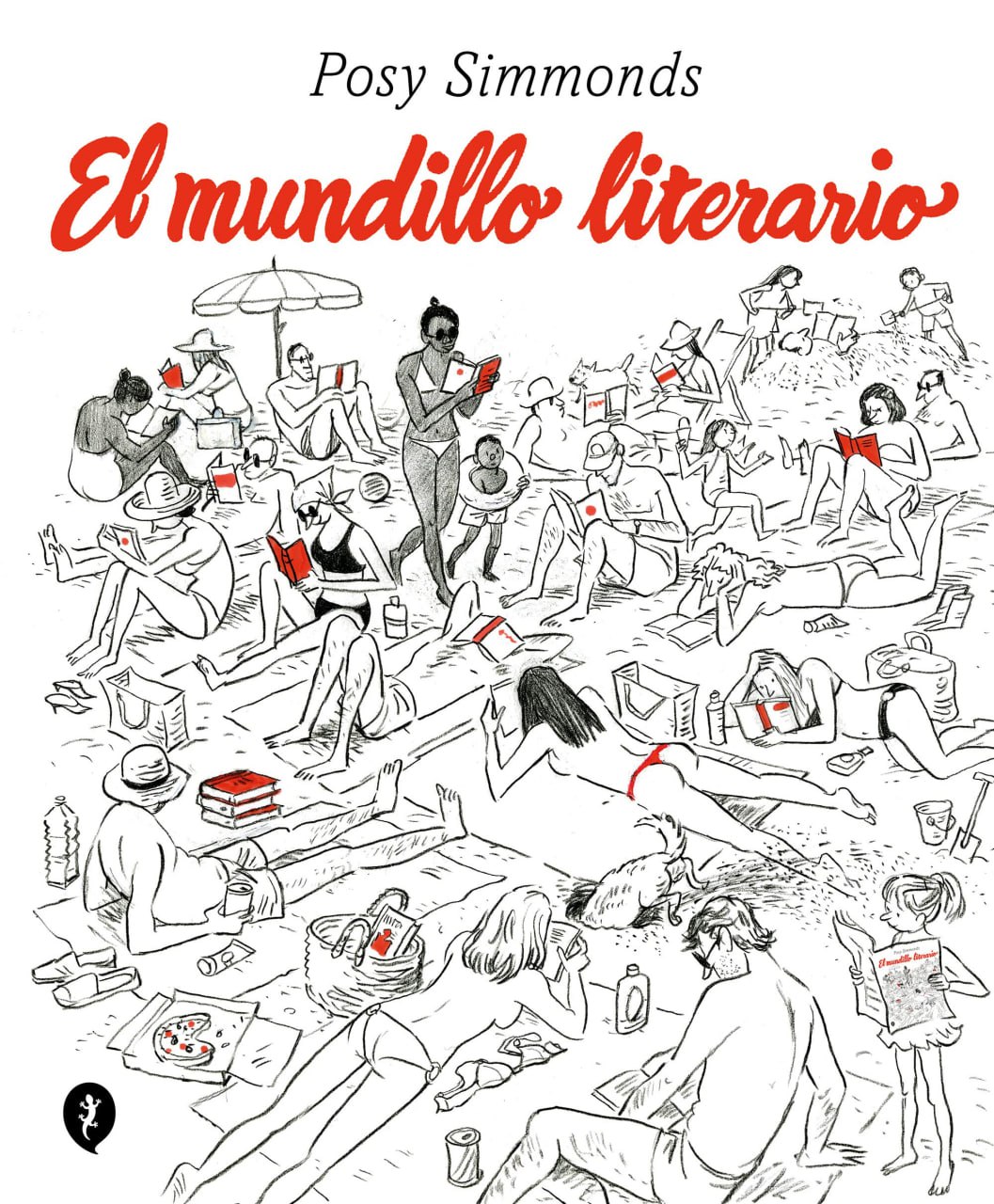 Portada ampliada de El mundillo literario