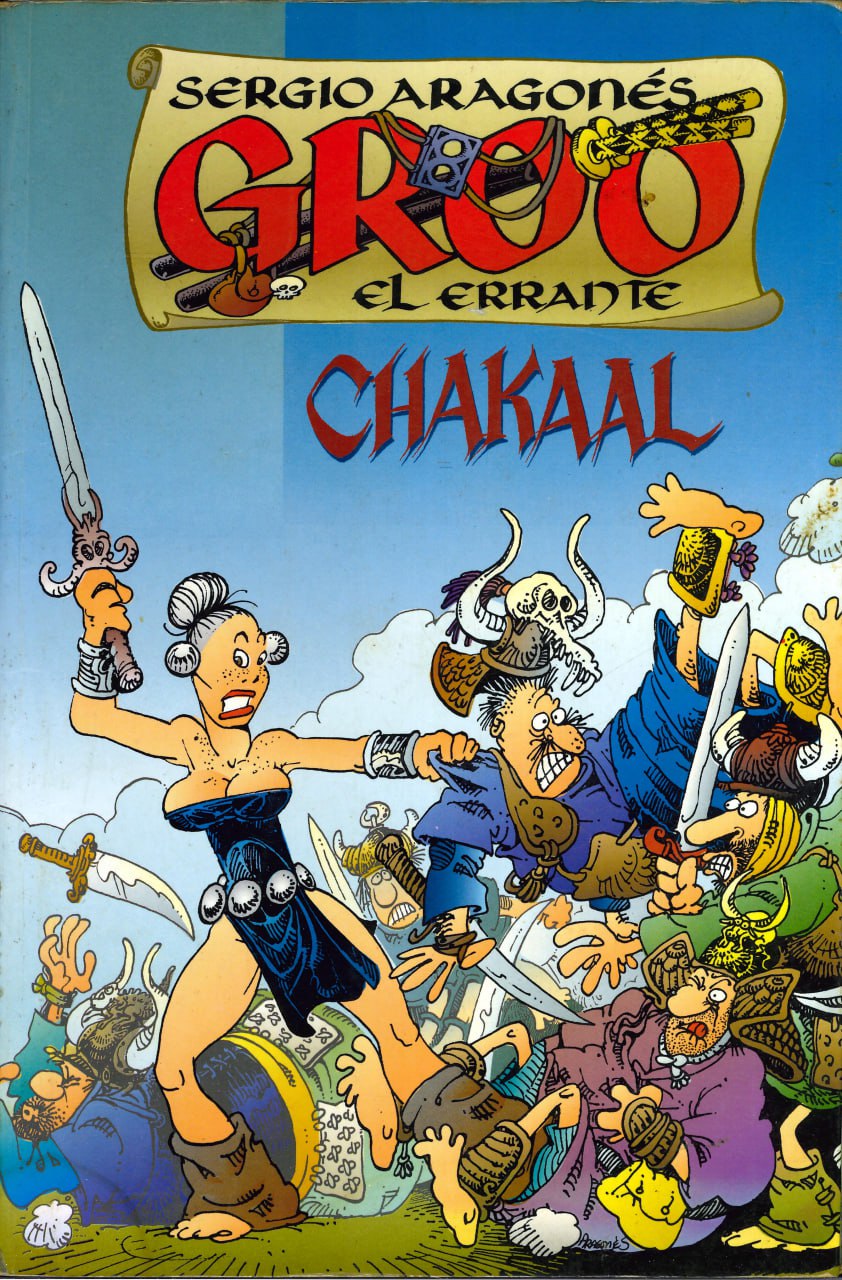 Portada ampliada de GROO EL ERRANTE CHAKAAL