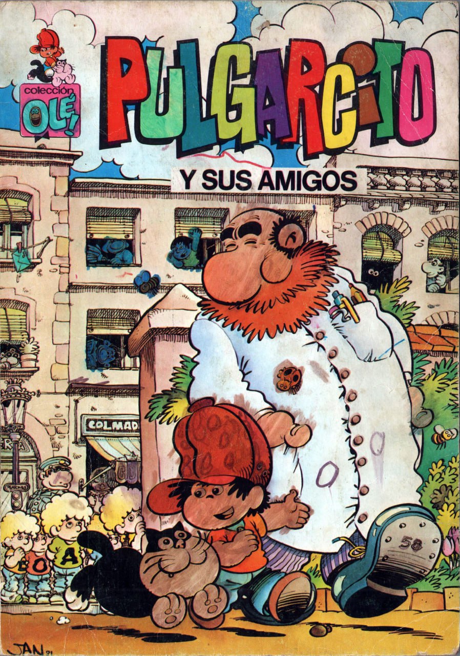 Portada ampliada de PULGARITO Y SUS AMIGOS