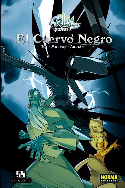 Portada ampliada de El Cuervo Negro