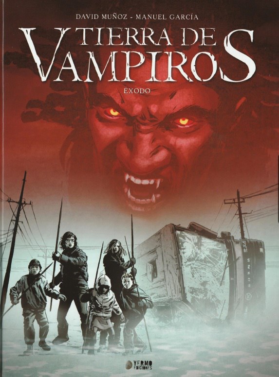 Portada ampliada de TIERRA DE VAMPIROS