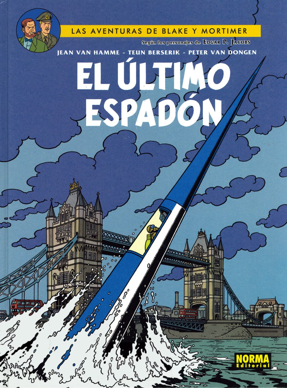 Portada ampliada de EL ÚLTIMO ESPADÓN