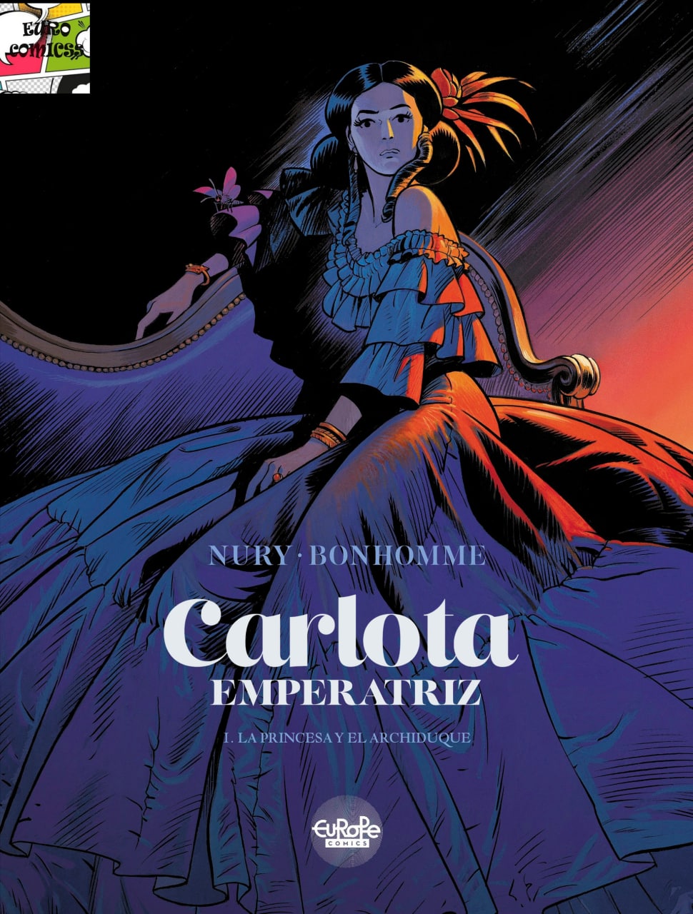 Portada ampliada de Carlota EMPERATRIZ