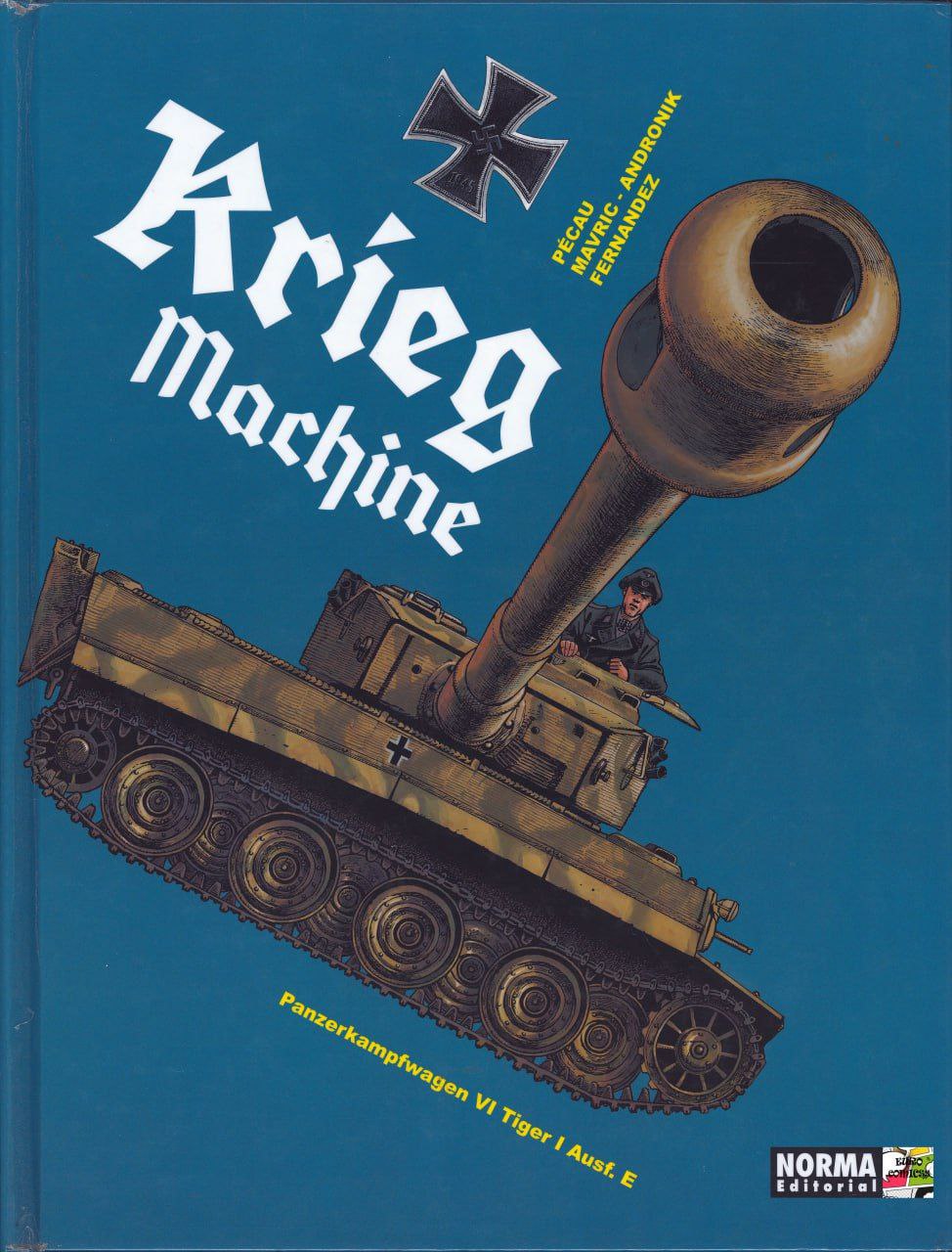 Portada ampliada de Krieg Machine