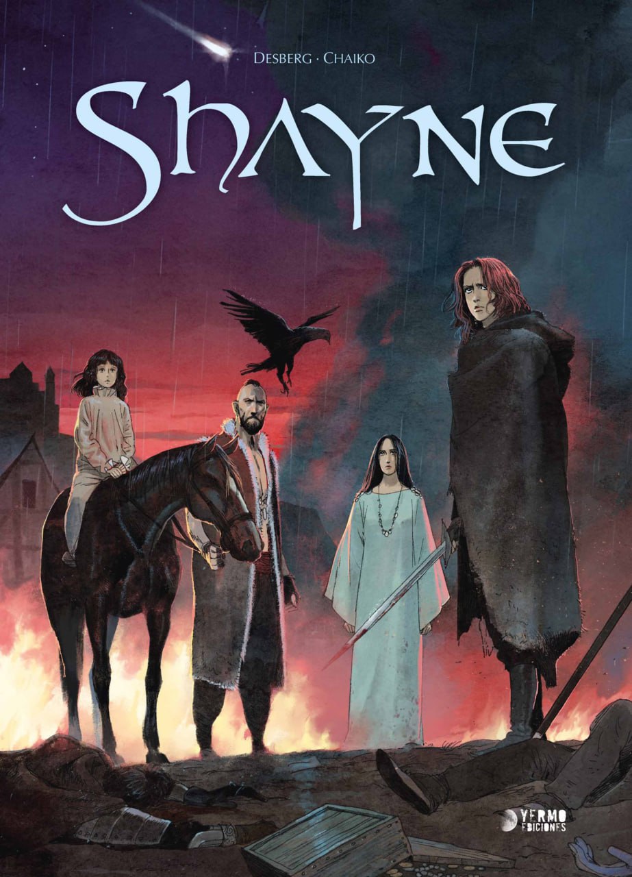 Portada ampliada de Shayne
